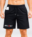 Bellwit Solid Men Black Casual Shorts