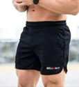Bellwit Solid Men Black Sports Shorts