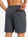 Bellwit Solid Men Dark Grey Casual Shorts