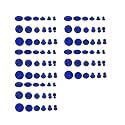 BELOMI 90 PCS Car Dent Puller Glue Tabs, Automotive Body Accessories Complete PDR Dent Removal Pulling Tabs Kit, Vehicle Paintless Repair Remove Tools Set Used for Trucks, SUVs and MPVs