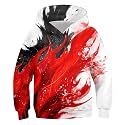 Belovecol Boys Hoodies 3D Printed Hooded Sweatshirts with Pocket for 6-16Y
