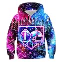 Belovecol Boys Hoodies 3D Printed Hooded Sweatshirts with Pocket for 6-16Y