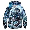 Belovecol Boys Hoodies 3D Printed Hooded Sweatshirts with Pocket for 6-16Y