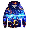 Belovecol Boys Hoodies 3D Printed Hooded Sweatshirts with Pocket for 6-16Y