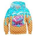 Belovecol Boys Hoodies 3D Printed Hooded Sweatshirts with Pocket for 6-16Y