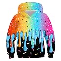 Belovecol Boys Hoodies 3D Printed Hooded Sweatshirts with Pocket for 6-16Y