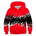 Belovecol Boys Hoodies 3D Printed Hooded Sweatshirts with Pocket for 6-16Y