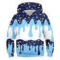 Belovecol Boys Hoodies 3D Printed Hooded Sweatshirts with Pocket for 6-16Y