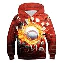 Belovecol Boys Hoodies 3D Printed Hooded Sweatshirts with Pocket for 6-16Y