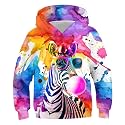 Belovecol Boys Hoodies 3D Printed Hooded Sweatshirts with Pocket for 6-16Y