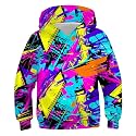 Belovecol Boys Hoodies 3D Printed Hooded Sweatshirts with Pocket for 6-16Y