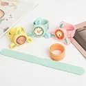 BELOXY Cartoon LED Light Kids Rakhi Toy Boy Girl, Slap Band Cartoon Wrist Band with LED Light Up Great Birthday Gift Toys for Kids (Assorted Color and Model)