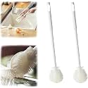 BELOXY Silicone Bottle Cleaning Brush, 360 Degree Rotational, Flexible Soft Bristle, Long Handle Cleaning Brush for Jar, Cup, Glass Mug Container and Kitchenware (29 × 5.5 × 1cm) (4) (1)