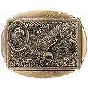 Belt Buckles for Men Women - American Flag and Eagle Belt Buckle