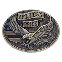 Belt Buckles for Men Women - American Flag and Eagle Belt Buckle