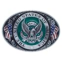Belt Buckles for Men Women - American Flag and Eagle Belt Buckle
