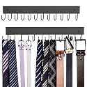 Belt Hanger Wall Mounted, Wooden Belt Organizer 2 Pack