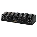 Belt Organizer, Black, 7 Compartments