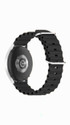 BELTCO Watch Strap Silicone Smart Belt 22 mm Silicone Watch Strap (Black)