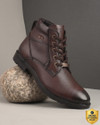 BELTRIX Synthetic Leather Boots For Men