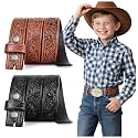 BELTROAD Kid Western Belt Without Buckle Toddlers Girls Boys Cowboy Belts
