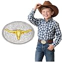 BELTROAD Kids Western Belt Buckles for Boys Girls Texas Rodeo Cowboy Buckle