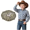 BELTROAD Kids Western Belt Buckles for Boys Girls Texas Rodeo Cowboy Buckle
