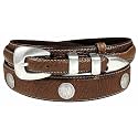 Belts.com Genuine Leather Western Ranger Belt 1-3/8"(35mm) Taper to 3/4"(19mm) Wide, Multiple Choices