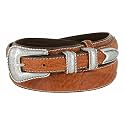 Belts.com Genuine Leather Western Ranger Belt 1-3/8"(35mm) Taper to 3/4"(19mm) Wide, Multiple Choices