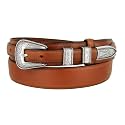 Belts.com Western Buckle Belt Oil Tanned Genuine Leather Ranger Belt 1-3/8"(35mm) Taper to 3/4"(19mm) Wide-Multiple choices