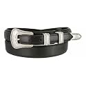 Belts.com Western Buckle Belt Oil Tanned Genuine Leather Ranger Belt 1-3/8"(35mm) Taper to 3/4"(19mm) Wide-Multiple choices