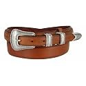Belts.com Western Buckle Belt Oil Tanned Genuine Leather Ranger Belt 1-3/8"(35mm) Taper to 3/4"(19mm) Wide-Multiple choices