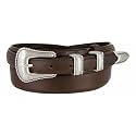 Belts.com Western Buckle Belt Oil Tanned Genuine Leather Ranger Belt 1-3/8"(35mm) Taper to 3/4"(19mm) Wide-Multiple choices