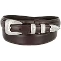 Belts.com Western Buckle Belt Oil Tanned Genuine Leather Ranger Belt 1-3/8"(35mm) Taper to 3/4"(19mm) Wide-Multiple choices
