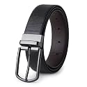 Belts for Men Leather Original Reversible Black