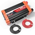 BELTTT 1500W Pure Sine Wave Inverter 12V to 110V Converter, 3000W Surge