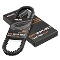 BELZAR Heavy Duty Drive Belt for RZR XP 1000 & General XP 1000, 3211180 Replacement CVT Belt, Heat Resistant Aramid String Cord for High Speed Off-Road Trail Riding - Precise Tooth Pitch