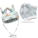 Bembika Baby Head Protector & Knee Pads Combo – Crawling Safety Helmet, Elbow & Knee Protection for Babies and Toddlers, Lightweight & Breathable -(for 6–24 Months | Green)