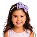 Bembika Bow Headband For Baby Girl Hair Accessories For Girls Baby Headband For Girls Purple