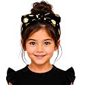 Bembika Bow Headband For Baby Girl Hair Accessories For Girls Turban Headband For Babies Black