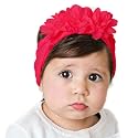 Bembika Floral Headband For Baby Girl Hair Accessories For Girls Headband For Babies Pink