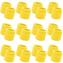 Bememo 24 Pcs Kids Sweat Wristbands Sweatband Wristbands Bulk