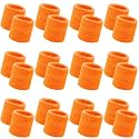 Bememo 24 Pcs Kids Sweat Wristbands Sweatband Wristbands Bulk