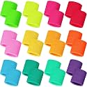 Bememo 24 Pcs Kids Sweat Wristbands Sweatband Wristbands Bulk