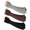 Bememo 3 Pairs Long Fingerless Gloves for Women Arm Warmers