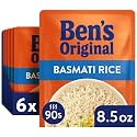 BEN'S ORIGINAL Ready Rice Basmati Rice, Easy Side Dish, 8.5 oz Pouch (Pack of 6)