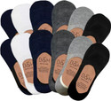Ben & Hawk Men Solid Peds/Footie/No-Show (Pack of 12)