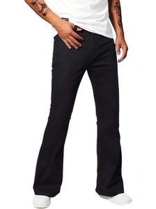 BEN MARTIN Boot-Leg Men Black Jeans