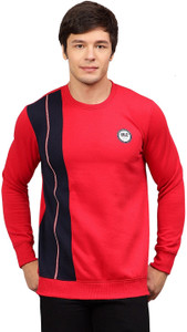 BEN MARTIN Full Sleeve Color Block Men