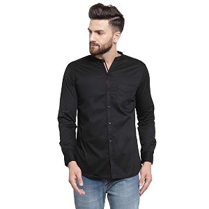 Ben Martin Mens Cotton Solid Regular Fit